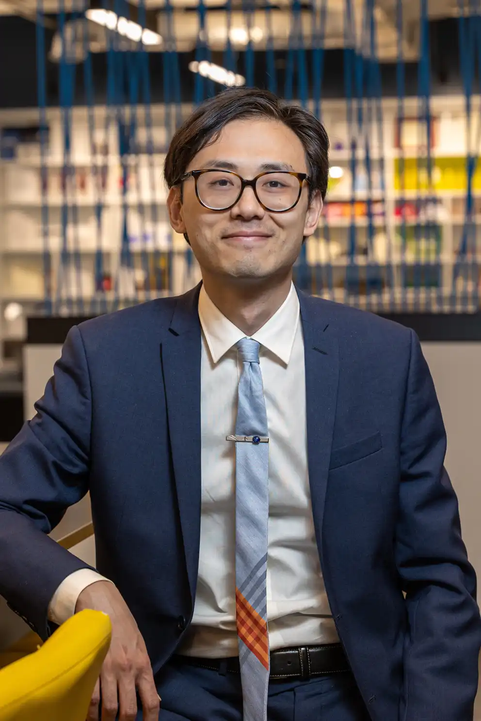 Anthony Hao in office