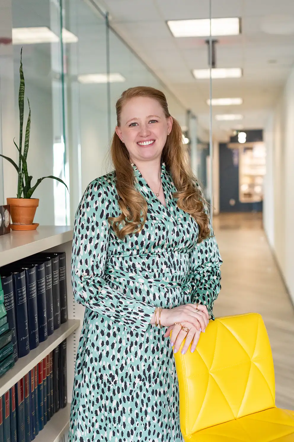 Caroline Reid in IPC office